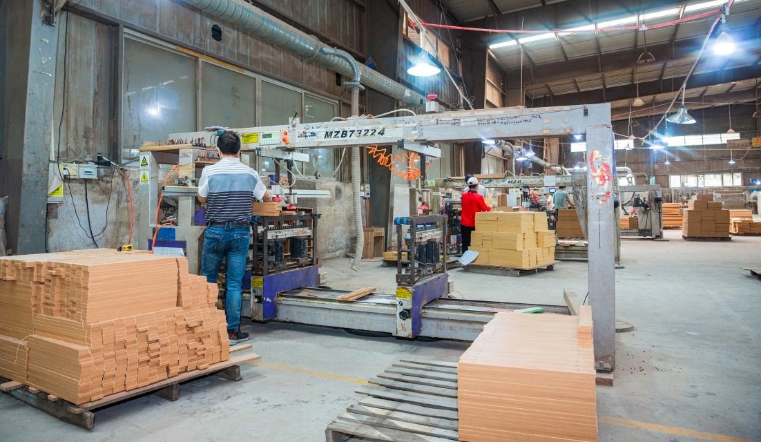 Production line inside the Archi factory