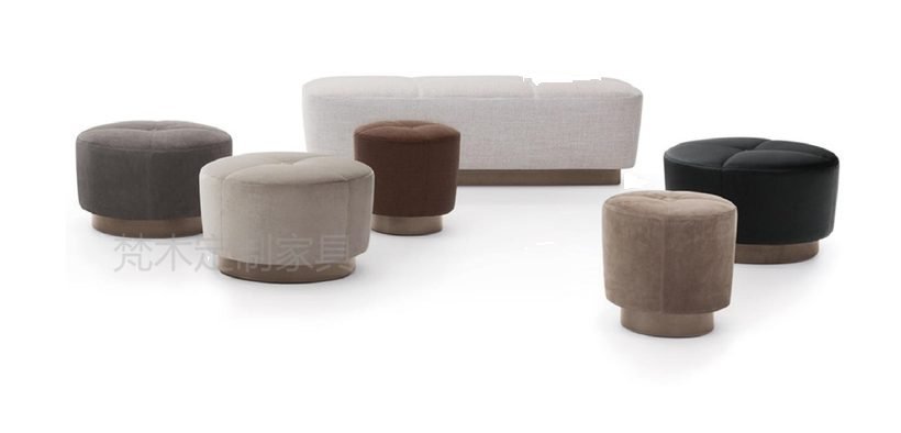 Bespoke ottoman OM-02 — custom-made piece from the Archi residence collection
